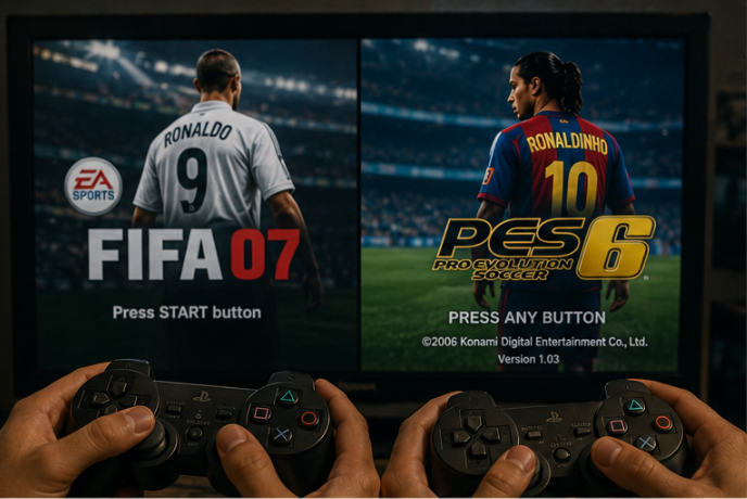 Hồi Ức Của Game Thể Thao: FIFA và PES Trong Ký Ức Đàn Ông - Ảnh 1. Hồi Ức Của Game Thể Thao: FIFA và PES Trong Ký Ức Đàn Ông - Ảnh 1.