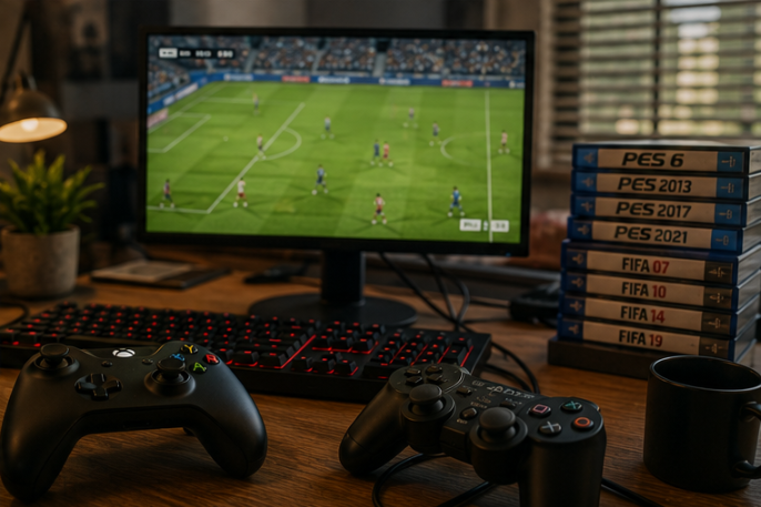 Hồi Ức Của Game Thể Thao: FIFA và PES Trong Ký Ức Đàn Ông - Ảnh 4. Hồi Ức Của Game Thể Thao: FIFA và PES Trong Ký Ức Đàn Ông - Ảnh 4.
