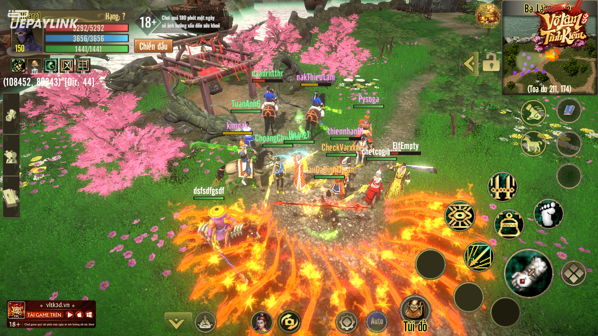 Khám Phá AlphaTest 01 Của Tựa Game Võ Lâm Tình Kiếm 3D - Ảnh 2.