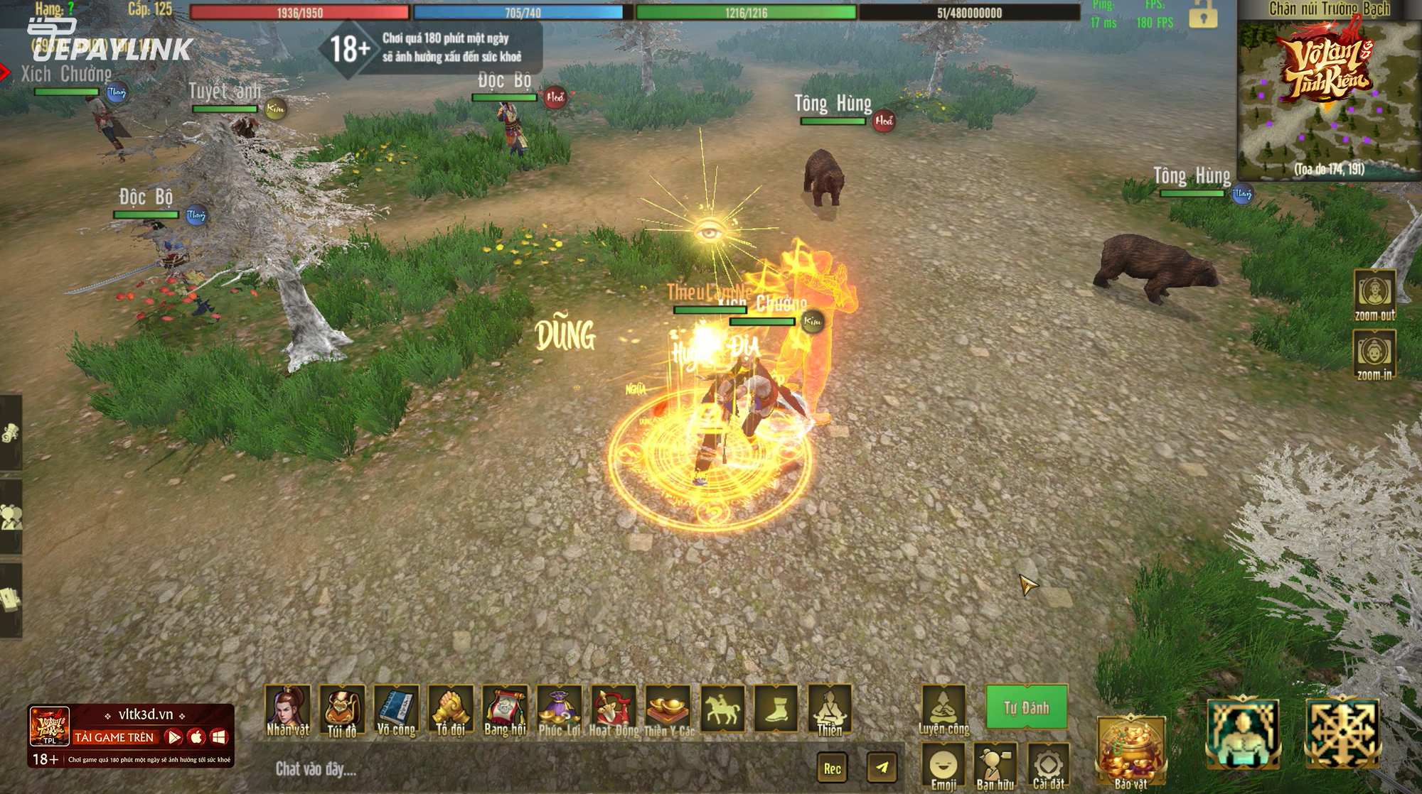 Khám Phá AlphaTest 01 Của Tựa Game Võ Lâm Tình Kiếm 3D - Ảnh 4.