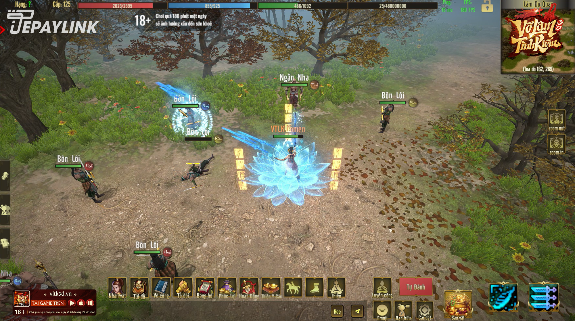 Khám Phá AlphaTest 01 Của Tựa Game Võ Lâm Tình Kiếm 3D - Ảnh 5.