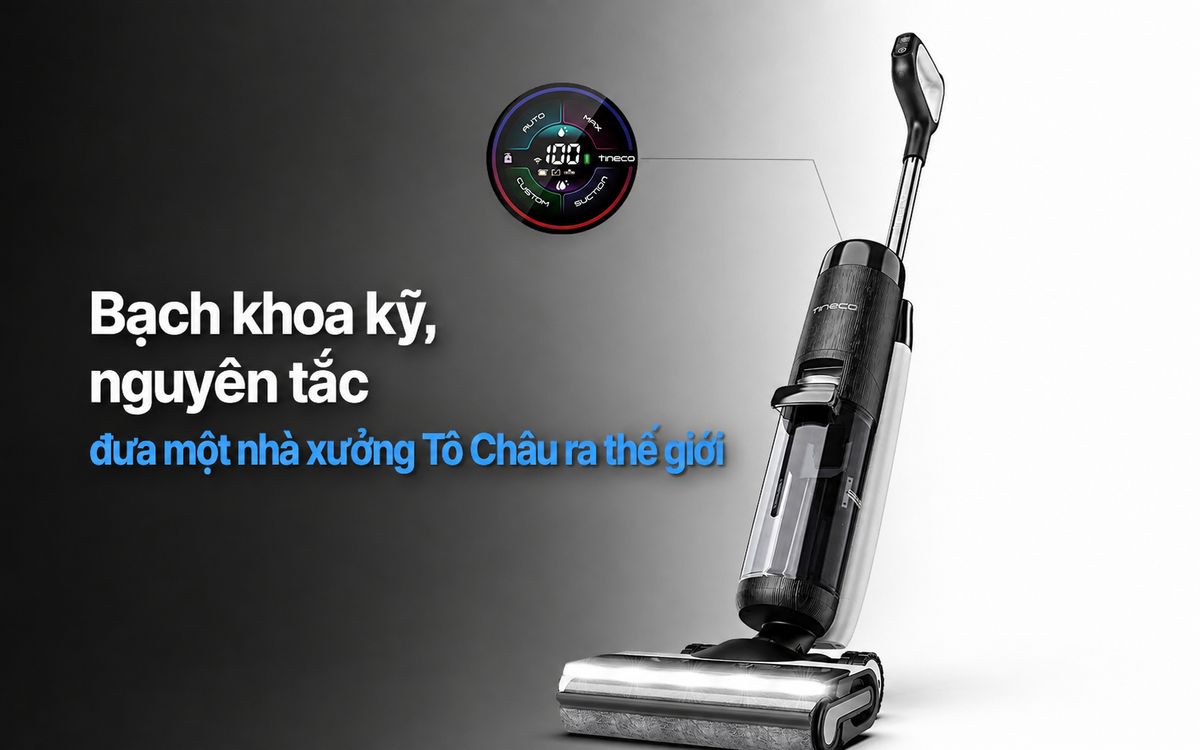 Bài học từ nhà máy Tô Châu: cách một xưởng vươn lên dẫn đầu ngành máy lau sàn