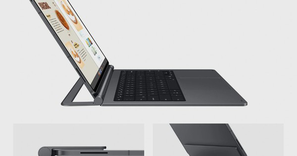 Galaxy Tab S11 Ultra Pro Keyboard: case bàn phím nhôm, touchpad lớn và kết nối không cần sạc