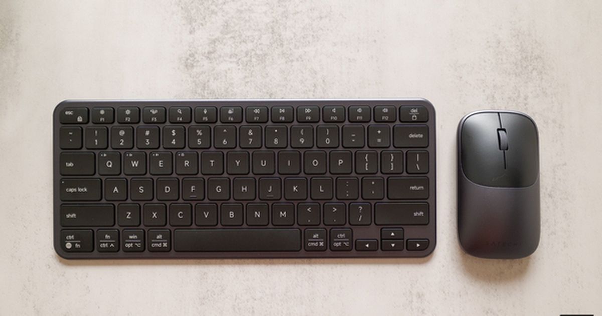 Satechi Slim EX: Bàn phím và chuột siêu mỏng phù hợp cho MacBook Neo