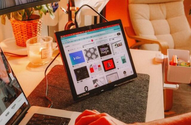 Màn hình di động gập OLED: lựa chọn cho làm việc di động