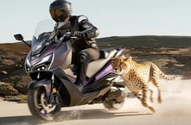 SYM JEPARDO 300: maxi-scooter 278cc trang bị Cornering ABS và IMU