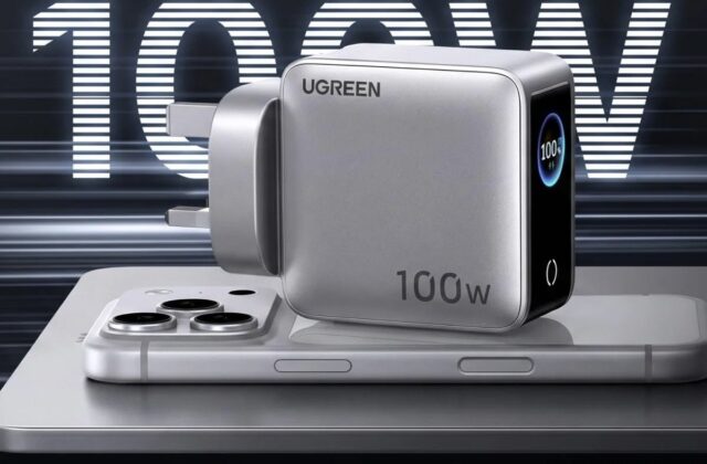 Ugreen Nexode Pro 100W — Bộ sạc 4 cổng có màn hình dành cho góc làm việc nhiều thiết bị