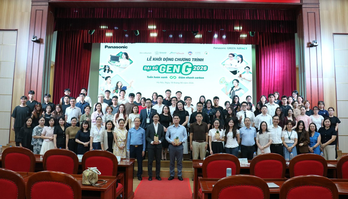 Đại sứ Gen G 2026: Khi ý tưởng xanh của sinh viên chuyển thành dự án có thể triển khai