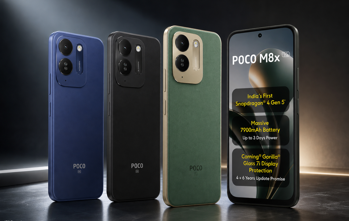 Poco M8x 5G: Mạnh ở pin, bất ngờ ở cấu hình cho phân khúc giá rẻ