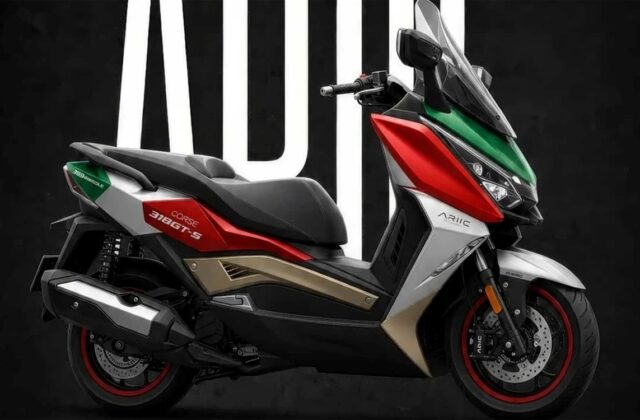 ARIIC 318GT‑S: Maxi‑scooter 369 cc mạnh mẽ với loạt công nghệ tiện ích