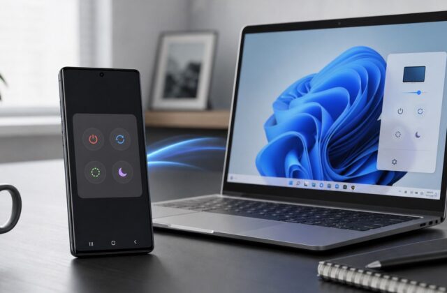 Điều khiển nguồn Windows 11 từ Android: Microsoft thử nghiệm lệnh tắt, khởi động và sleep qua điện thoại