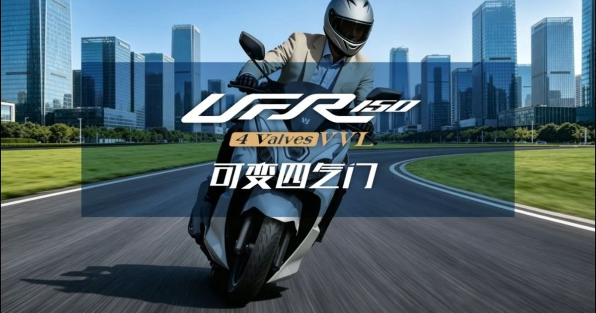 Haojue UFR150 VVL 4 van: Khi động cơ thông minh thay đổi cuộc chơi xe tay ga 150cc