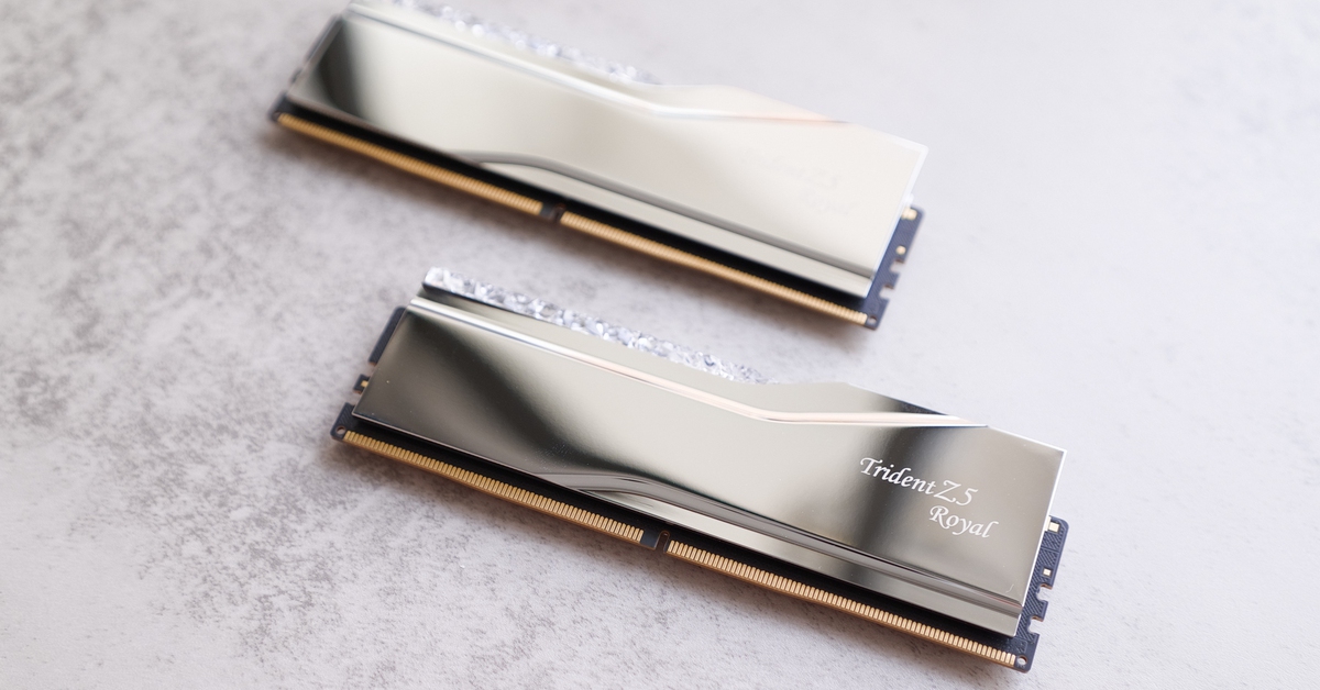 G.Skill Trident Z5 Royal DDR5-8000: Khi thiết kế xa xỉ gặp hiệu năng băng thông cao
