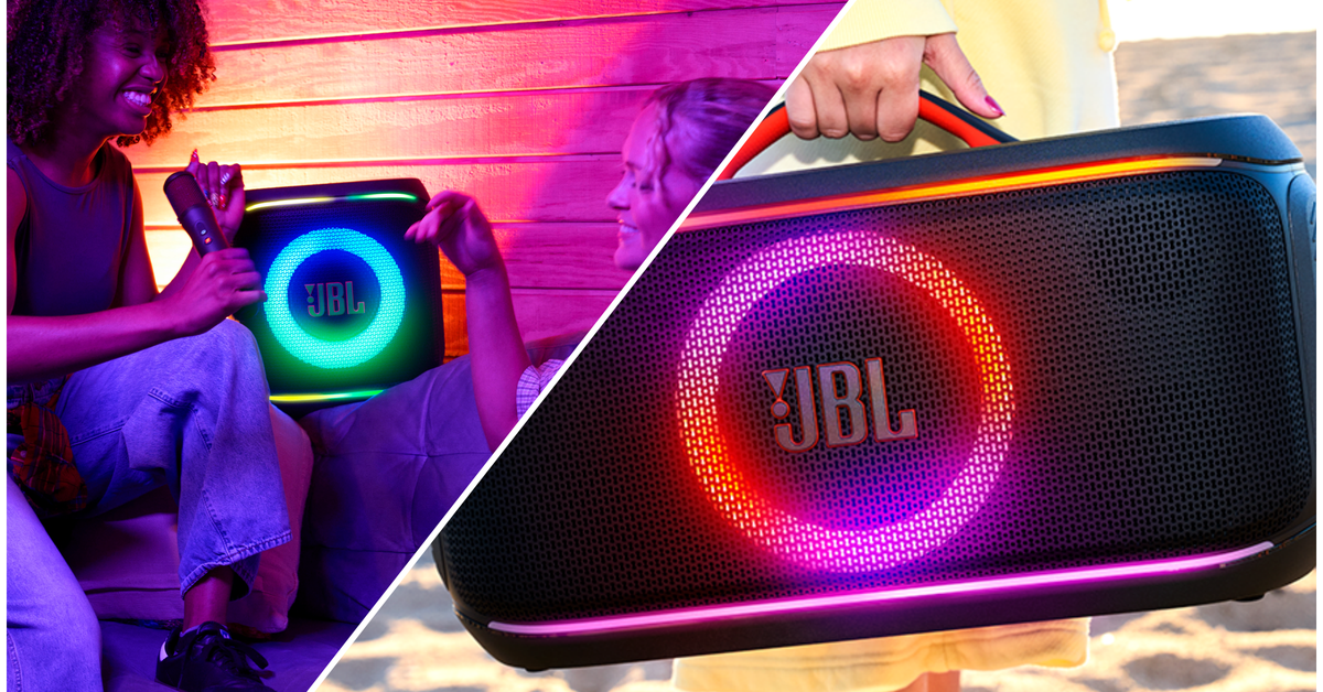 JBL PartyBox On-The-Go 2 Plus & Encore 2 Plus: Loa di động có AI tách lời cho tiệc mùa hè