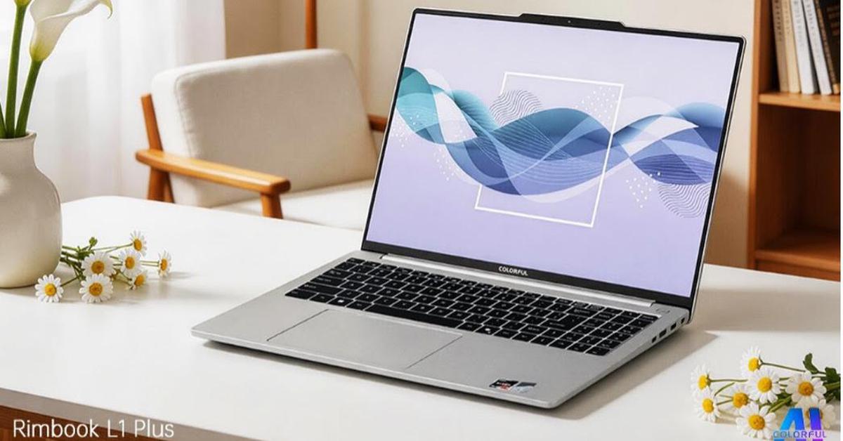 COLORFUL Rimbook L1 Plus: Ryzen 7 và màn 16″ 2.5K 120Hz cho người dùng chú trọng hiệu năng và di động