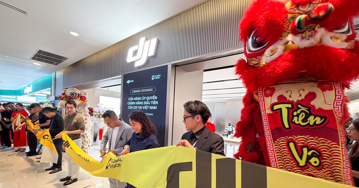 DJI mở cửa hàng ủy quyền tại Saigon Centre: Nơi thử nghiệm, bảo hành và thủ tục đăng ký được giải quyết