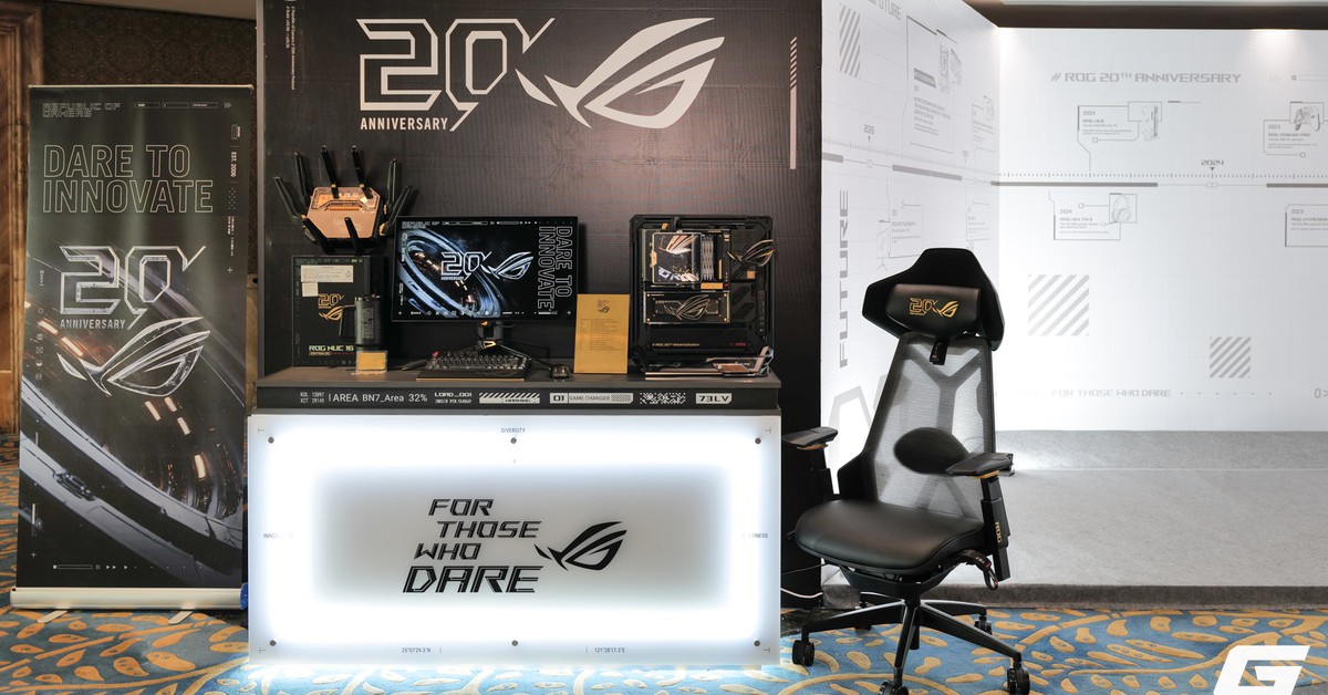 ROG Edition 20 đã về Việt Nam: khi linh kiện cao cấp trở thành đồ sưu tập