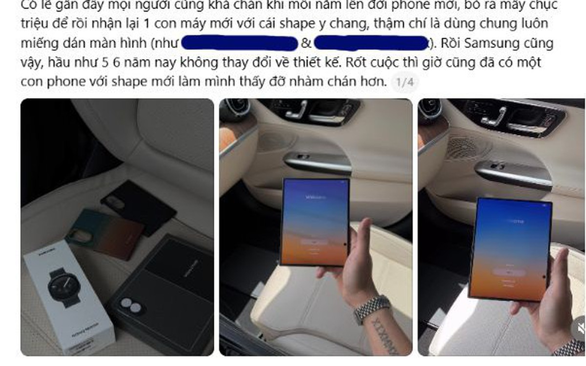 Người dùng nhận máy Galaxy Z Fold8: thiết kế gập thuyết phục hơn cả thông số