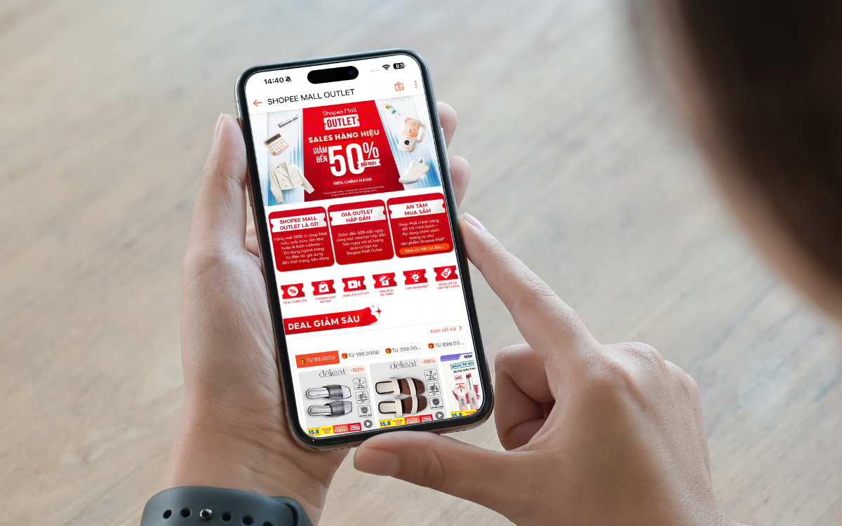 Shopee Mall Outlet: Hướng dẫn tận dụng ưu đãi và săn hàng chính hãng
