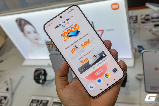 REDMI Note 17 Series chính thức ra mắt: Pin "Pro Max" 10.000 mAh như cục sạc dự phòng, độ bền cũng được đẩy lên tối đa- Ảnh 9. REDMI Note 17 Series chính thức ra mắt: Pin "Pro Max" 10.000 mAh như cục sạc dự phòng, độ bền cũng được đẩy lên tối đa- Ảnh 9.
