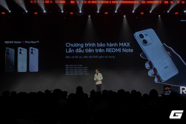 REDMI Note 17 Series chính thức ra mắt: Pin "Pro Max" 10.000 mAh như cục sạc dự phòng, độ bền cũng được đẩy lên tối đa- Ảnh 10. REDMI Note 17 Series chính thức ra mắt: Pin "Pro Max" 10.000 mAh như cục sạc dự phòng, độ bền cũng được đẩy lên tối đa- Ảnh 10.