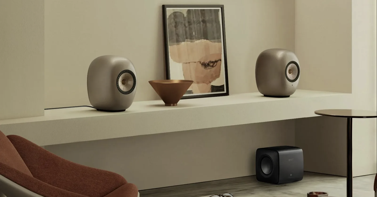 KEF LS LUXE — Loa không dây hi-end cho không gian sống sang trọng