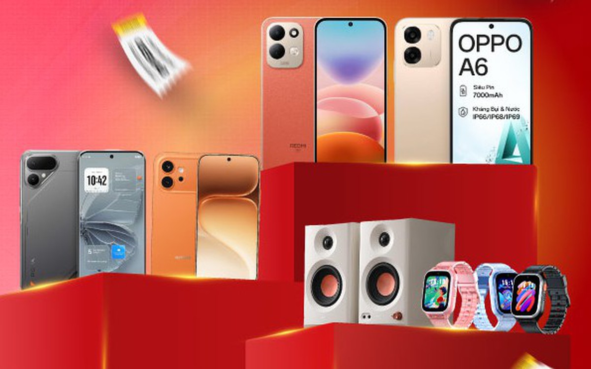 Săn ưu đãi công nghệ: chọn smartphone và laptop hợp túi trong đợt giảm 5 ngày