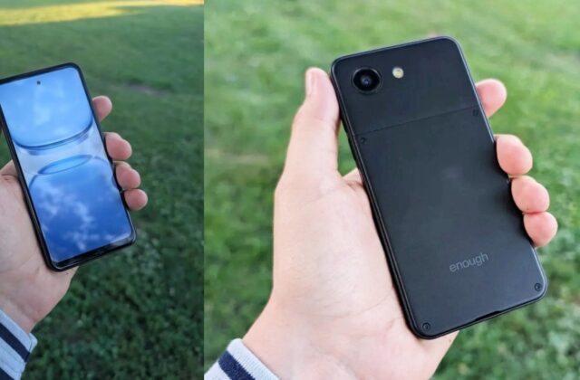 Enough Phone: Khi smartphone cỡ nhỏ trở về với pin tháo rời và khe thẻ nhớ