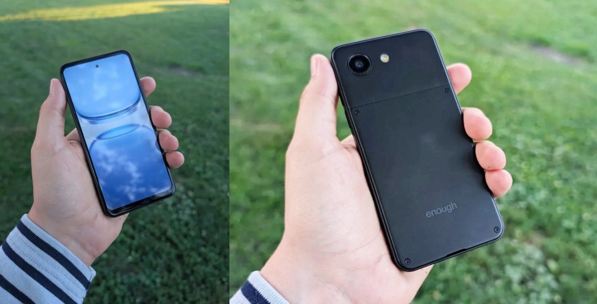 Enough Phone: Khi smartphone cỡ nhỏ trở về với pin tháo rời và khe thẻ nhớ