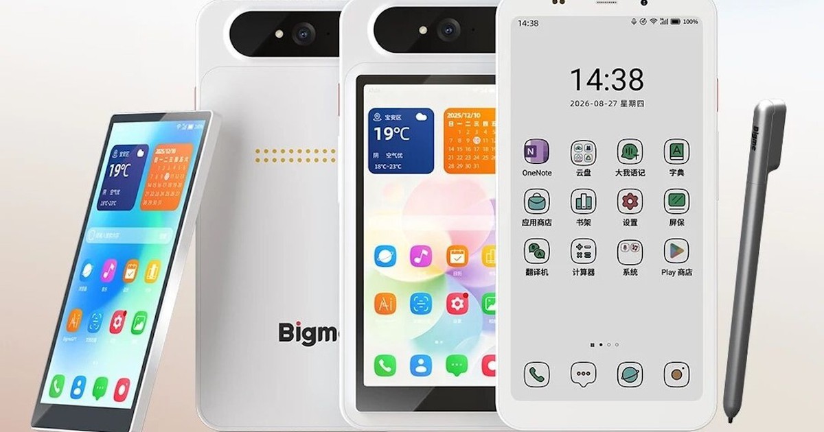 Bigme HiBreak Dual 3: Khi điện thoại E Ink màu chuyển sang thiết kế màn hình tháo rời