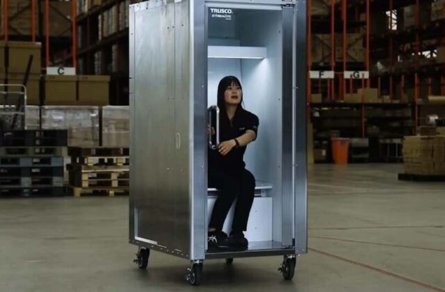 Do Hiemon Box — Tủ lạnh cho một người giúp giảm nguy cơ sốc nhiệt ở nơi làm việc