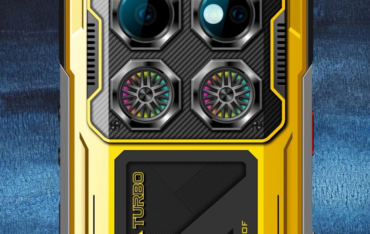 Oukitel WP600: smartphone gaming siêu bền với hai quạt RGB và pin 10.000mAh