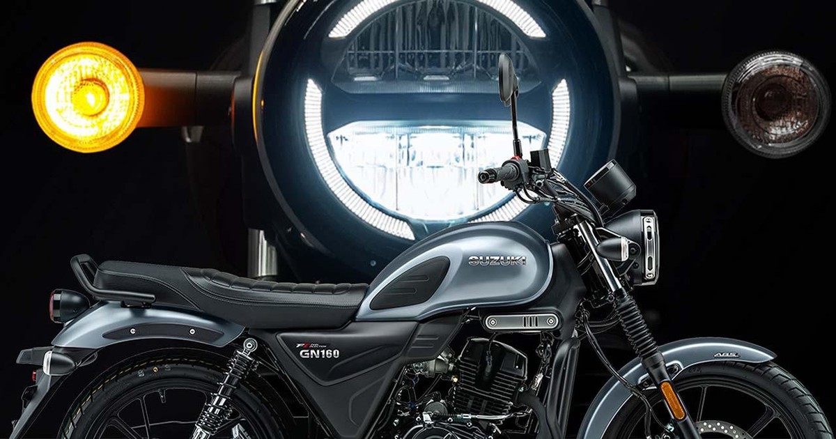 Suzuki GN160 – Bản hoài cổ trang bị động cơ 162cc và tinh chỉnh cho đô thị