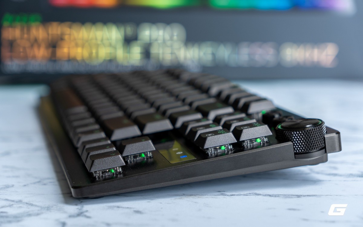 Razer Huntsman V3 Pro Low-profile TKL 8KHz: Khi bàn phím mỏng không hy sinh hiệu năng
