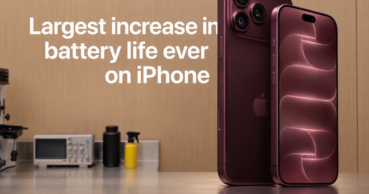iPhone 18 Pro thay đổi cuộc chơi pin: những gì người dùng cần biết