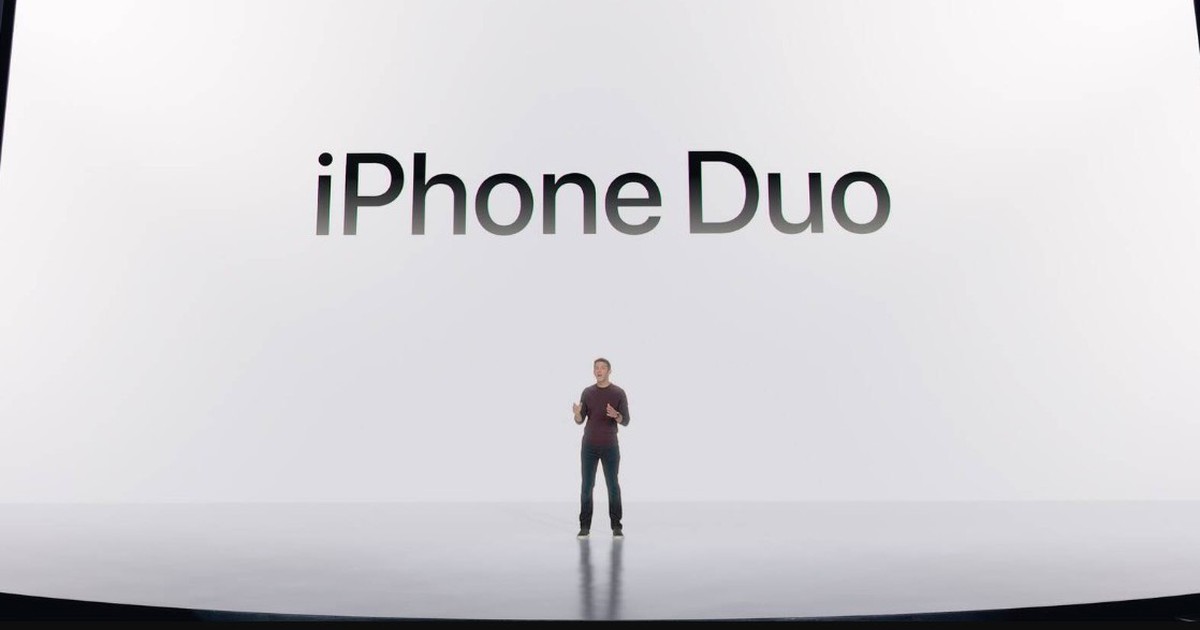 iPhone Duo: Khi Apple biến ý tưởng iPad thành điện thoại gập