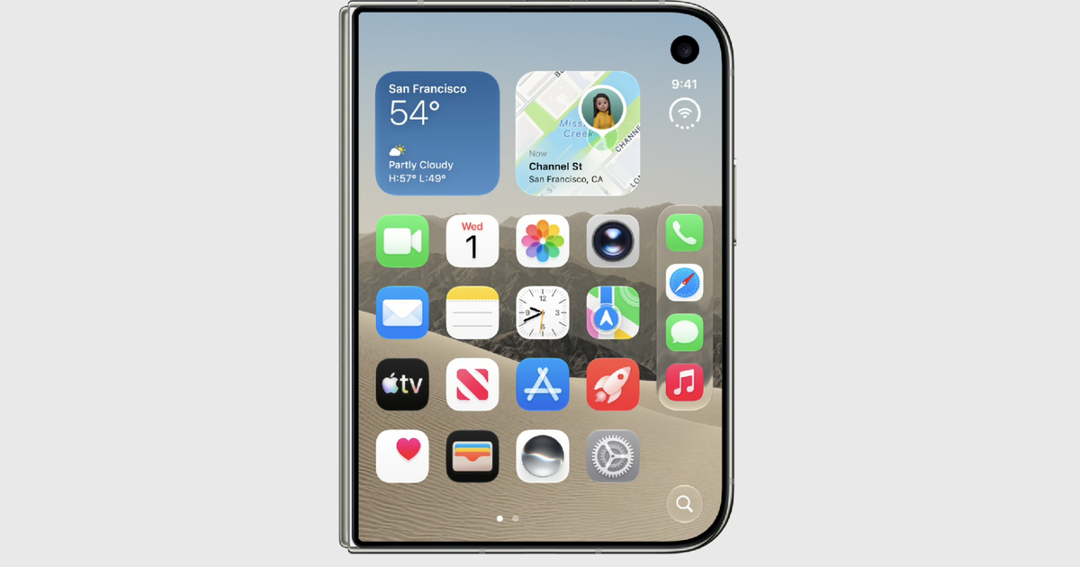 iPhone Duo và thời điểm quyết định của điện thoại gập: vì sao 7,6 inch lại quan trọng