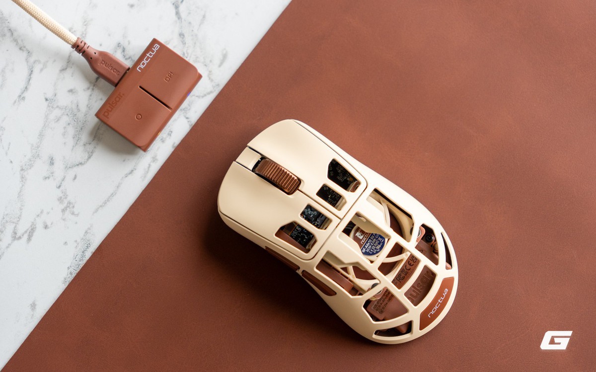 Feinmann F01 Noctua Edition: Khi quạt NC-A4x10 biến trải nghiệm cầm chuột thành sự khác biệt