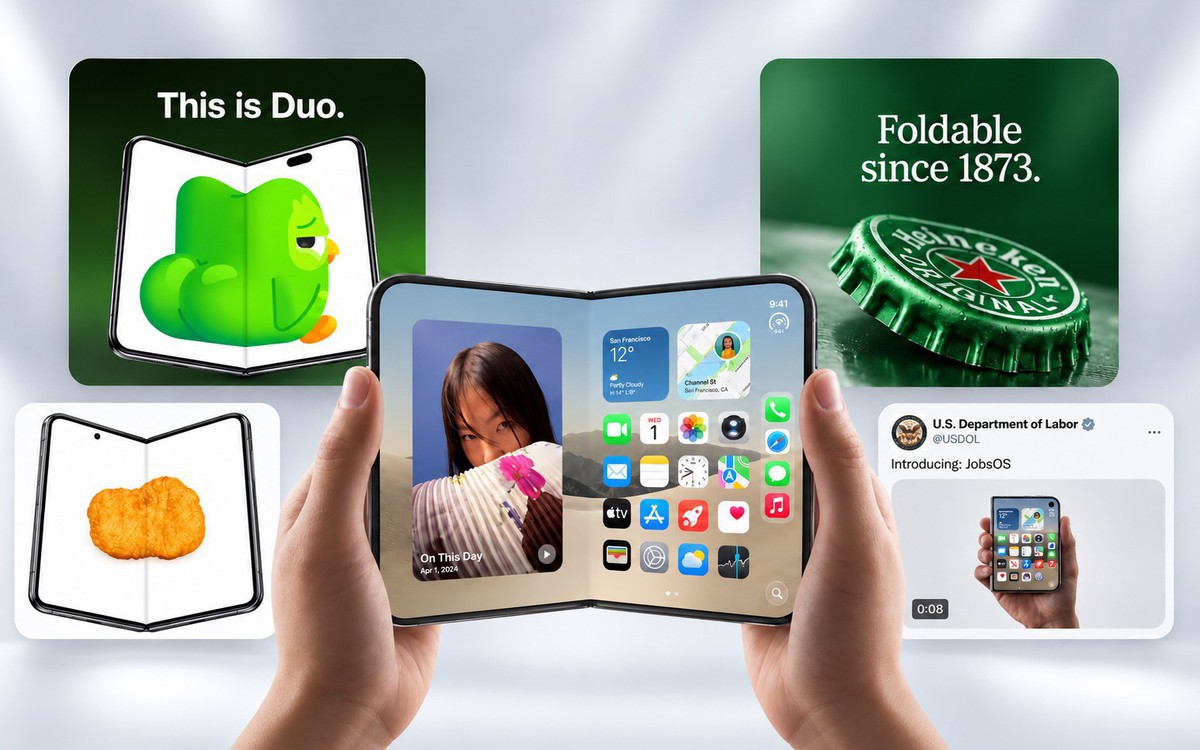 Khi một chiếc iPhone gập thành cảm hứng: iPhone Duo và làn sóng sáng tạo thương hiệu