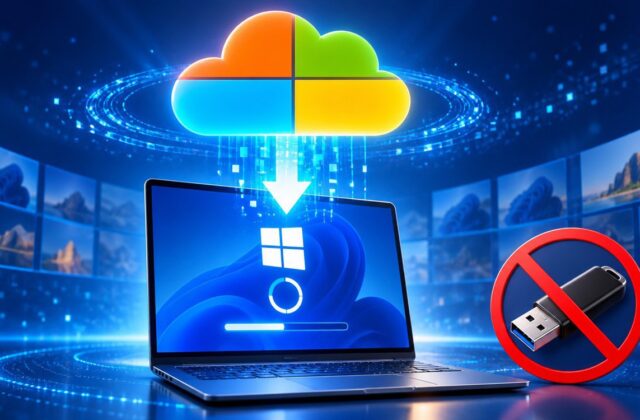 Windows 11 có thể cài lại từ đám mây: khi chiếc PC ‘hồi sinh’ mà không cần USB