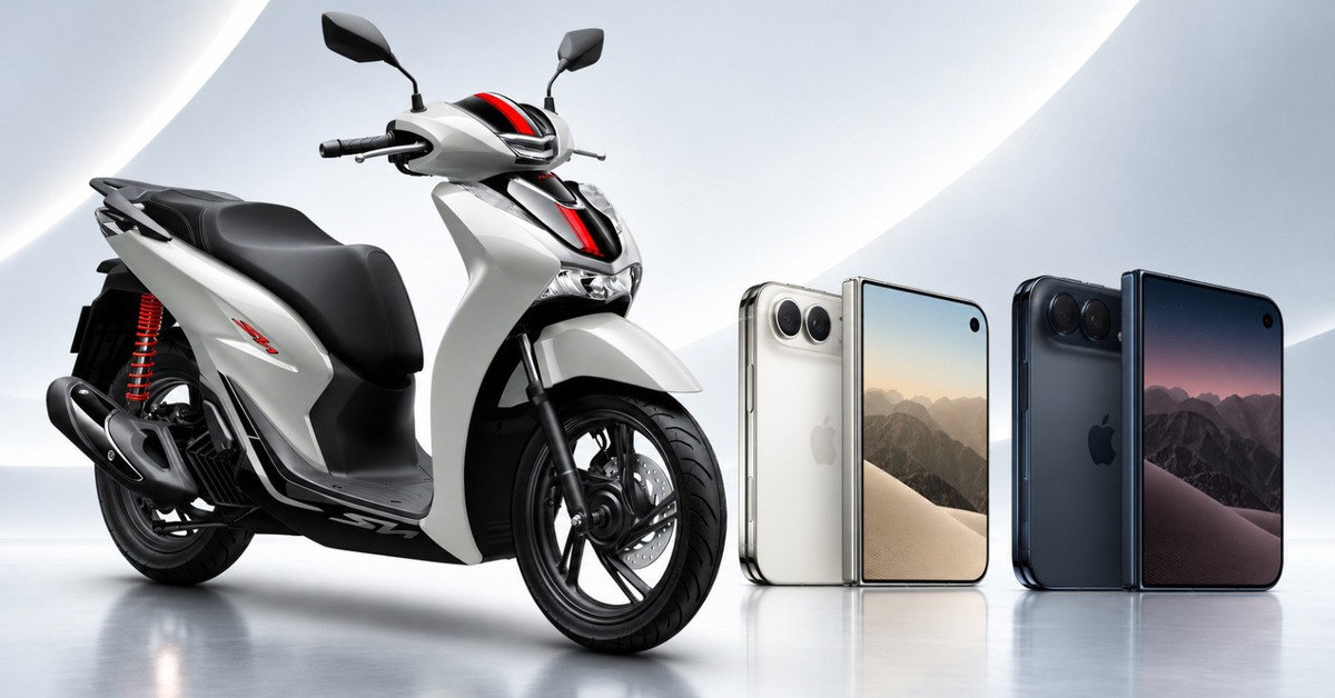 iPhone Duo 2TB tại Việt Nam: Một quyết định giữa smartphone gập cao cấp và Honda SH 160i