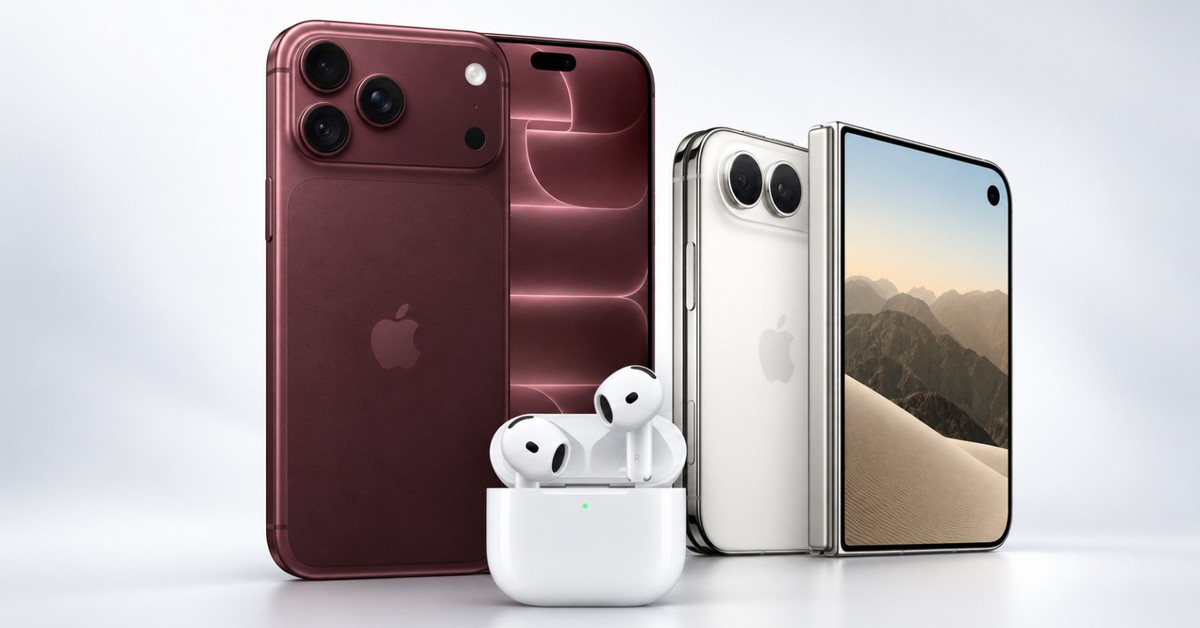 Bảng giá và chi tiết kỹ thuật iPhone 18 series, iPhone Duo, Apple Watch và AirPods 5 tại Việt Nam